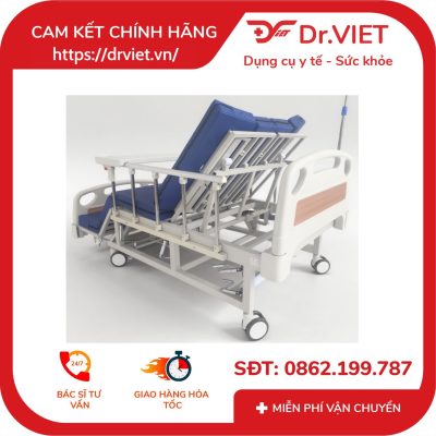 giường y tế đa năng cơ 4 tay quay gbm-092a 8 GIƯỜNG Y TẾ ĐA NĂNG 4 TAY QUAY GBM-092A