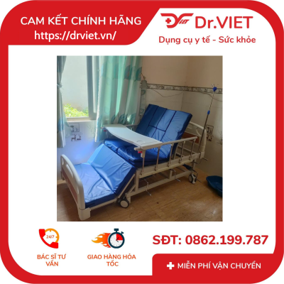 GIƯỜNG Y TẾ ĐA NĂNG CƠ 4 TAY QUAY GBM-092A