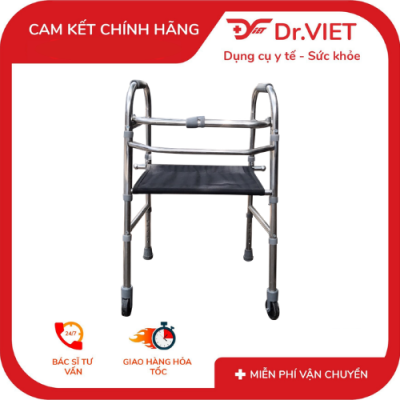 khung tập đi / hỗ trợ đi lại phúc khang (có ghế ngồi) pkk02 1 Khung tập đi / hỗ trợ đi lại Phúc Khang (có ghế ngồi) PKK02