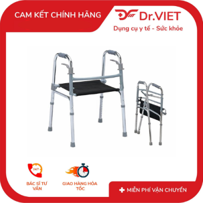 Khung tập đi / hỗ trợ đi lại Phúc Khang (có ghế ngồi) PKK02