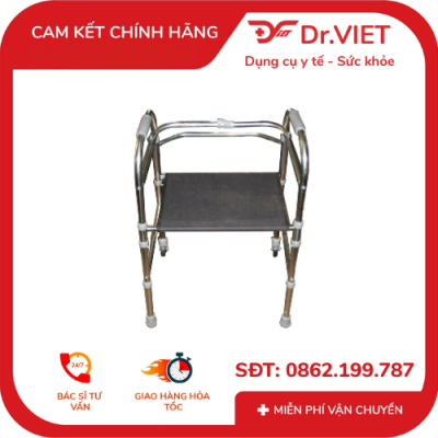 Khung tập đi / hỗ trợ đi lại Phúc Khang (có ghế ngồi) PKK02