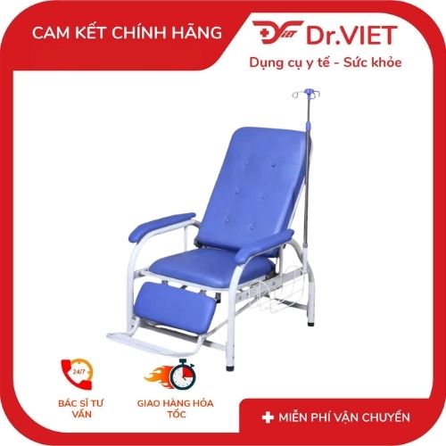 Alternative view of GHẾ TIÊM TRUYỀN GBM-302A - GHẾ TRUYỀN DỊCH ĐA NĂNG CHO BỆNH VIỆN, PHÒNG KHÁM