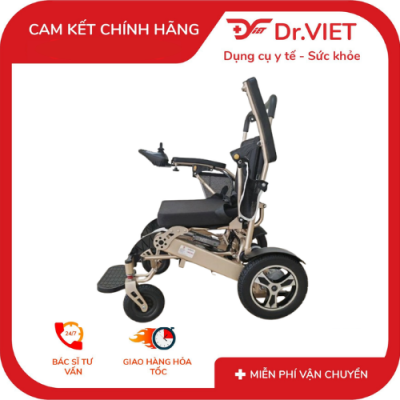 XE LĂN ĐIỆN GẤP GỌN TỰ ĐỘNG GBM-507