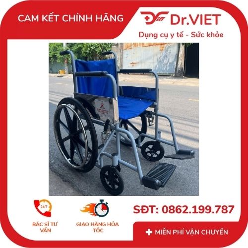 Xe lăn tay sắt STD PKLN01