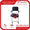 Ghế Bô Vệ Sinh Mặt Nệm Có Bánh Xe - Thương hiệu Phúc Khang - PKGVS02 - Ghế bô hỗ trợ tiểu tiện tại chỗ