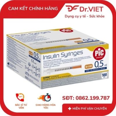 Bơm kim tiêm Insulin