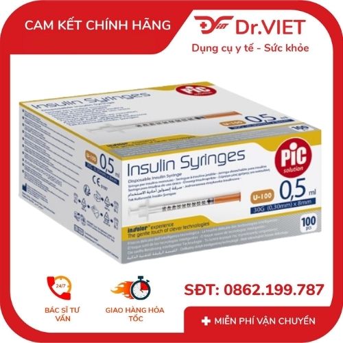 Bơm kim tiêm Insulin