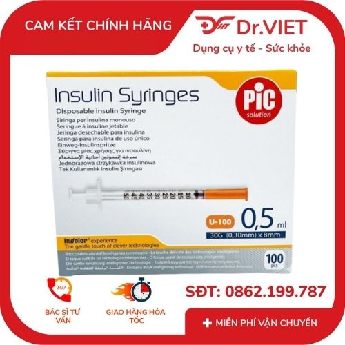 Bơm kim tiêm Insulin