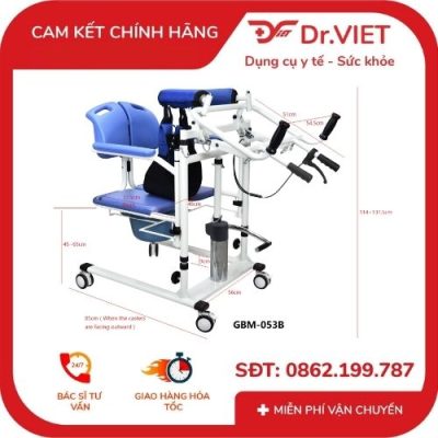 XE NÂNG HẠ DI CHUYỂN NGƯỜI BỆNH GBM053 & GBM053B
