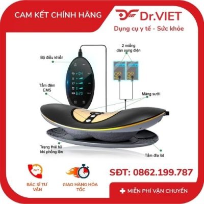 Máy massage (mát xa) trị liệu đau lưng JKAH-2C
