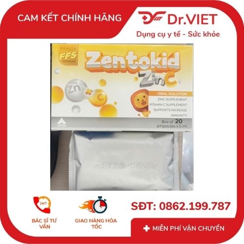 dung dịch uống zentokid zin c 4 Dung dịch uống Zentokid Zin C