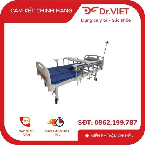 Giường 5 tay quay Gia Bảo Minh GBM-092C