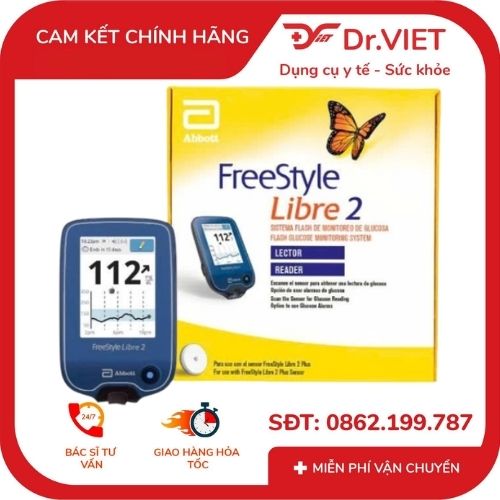 Đầu đọc cầm tay FreeStyle Libre 2 Flash Reader Kit