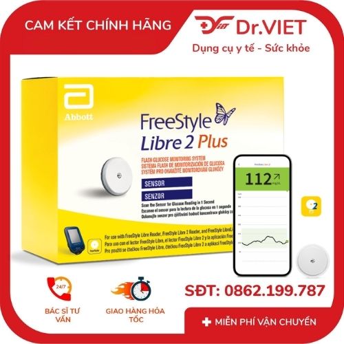 bộ cảm biến freestyle libre 2 plus sensor 5 Bộ cảm biến Freestyle libre 2 Plus Sensor