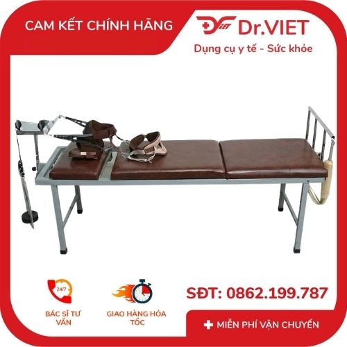 Giường kéo cột sống 3 khúc