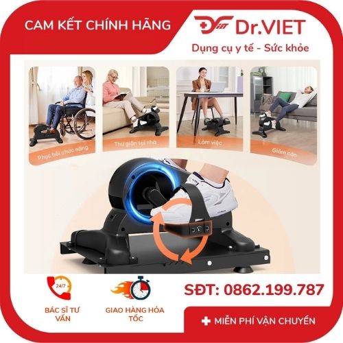 xe đạp phục hồi chức năng goodfit gf008mb 8 XE ĐẠP PHỤC HỒI CHỨC NĂNG GOODFIT GF008MB