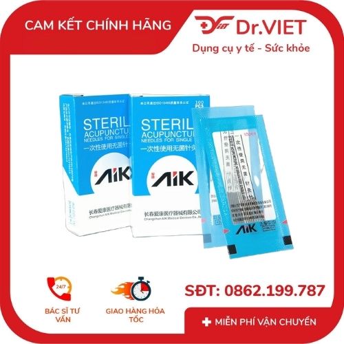 kim châm cứu tiệt trùng aik đủ size 1-2-3-4-5-6-7 2 KIM CHÂM CỨU TIỆT TRÙNG AIK ĐỦ SIZE 1-2-3-4-5-6-7