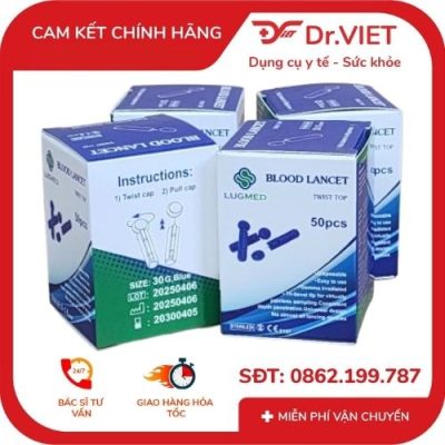 Kim Tròn LUGMED 30G – Kim Lấy Máu