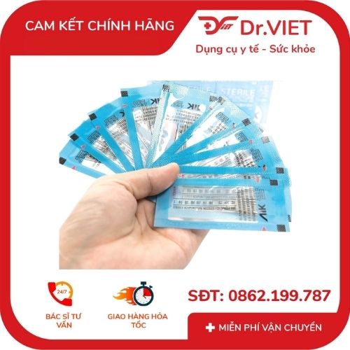kim châm cứu tiệt trùng aik đủ size 1-2-3-4-5-6-7 4 KIM CHÂM CỨU TIỆT TRÙNG AIK ĐỦ SIZE 1-2-3-4-5-6-7