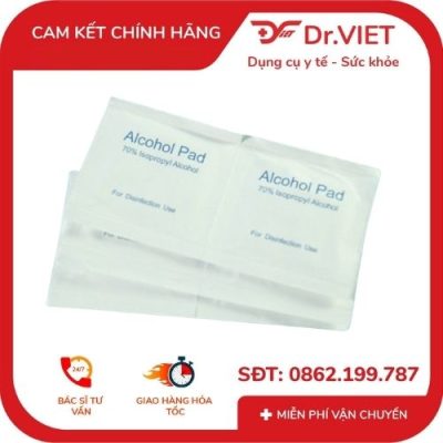 Gạc tẩm cồn LUGMED H/100 và H/50 miếng