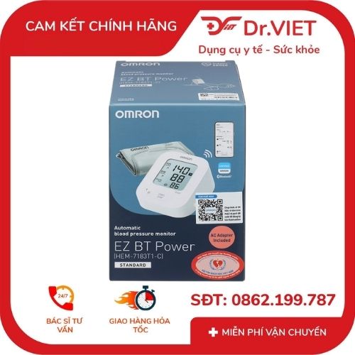 Alternative view of MÁY ĐO HUYẾT ÁP OMRON HEM-7183T1_EZ BT