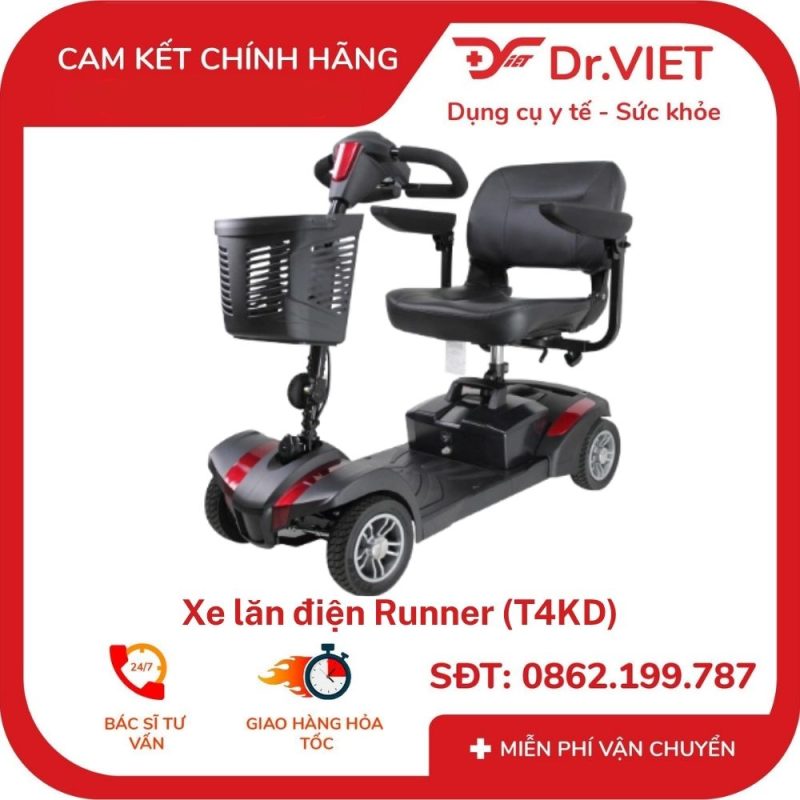 Alternative view of Xe lăn điện Runner T4KD