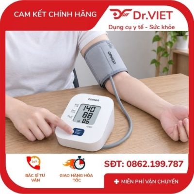 Máy đo huyết áp bắp tay Omron EZ Super Lite HEM-7090 hỗ trợ theo dõi huyết áp, nhịp tim tại nhà, thiết kế nhỏ gọn, dễ sử dụng.