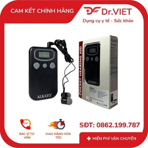 Máy trợ thính có dây ALKATO VT-125 hỗ trợ