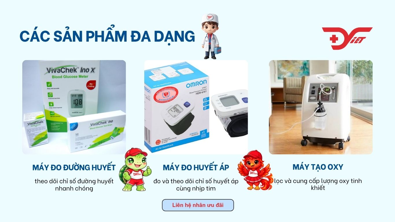 Thiết Bị Y Khoa Dr.VIET - Chính Hãng, Uy Tín, Chất Lượng