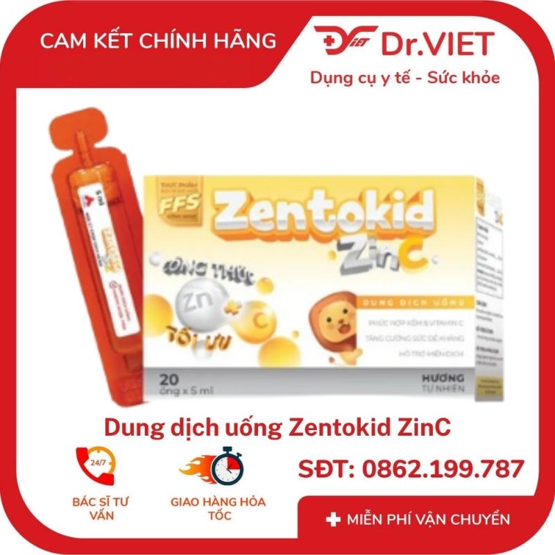 Dung dịch uống Zentokid ZinC