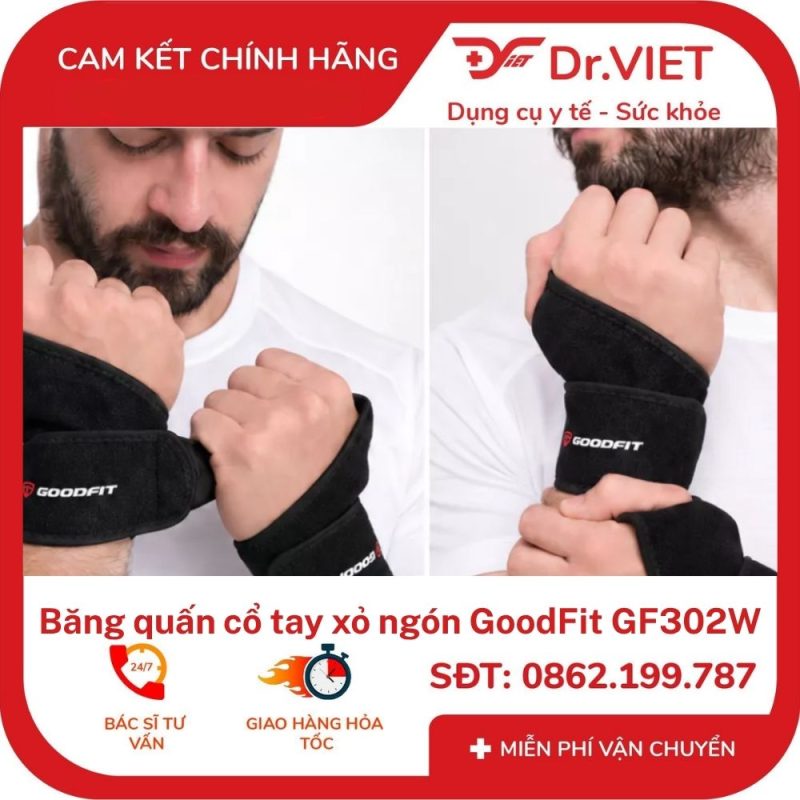 Alternative view of Băng quấn cổ tay xỏ ngón GoodFit GF302W