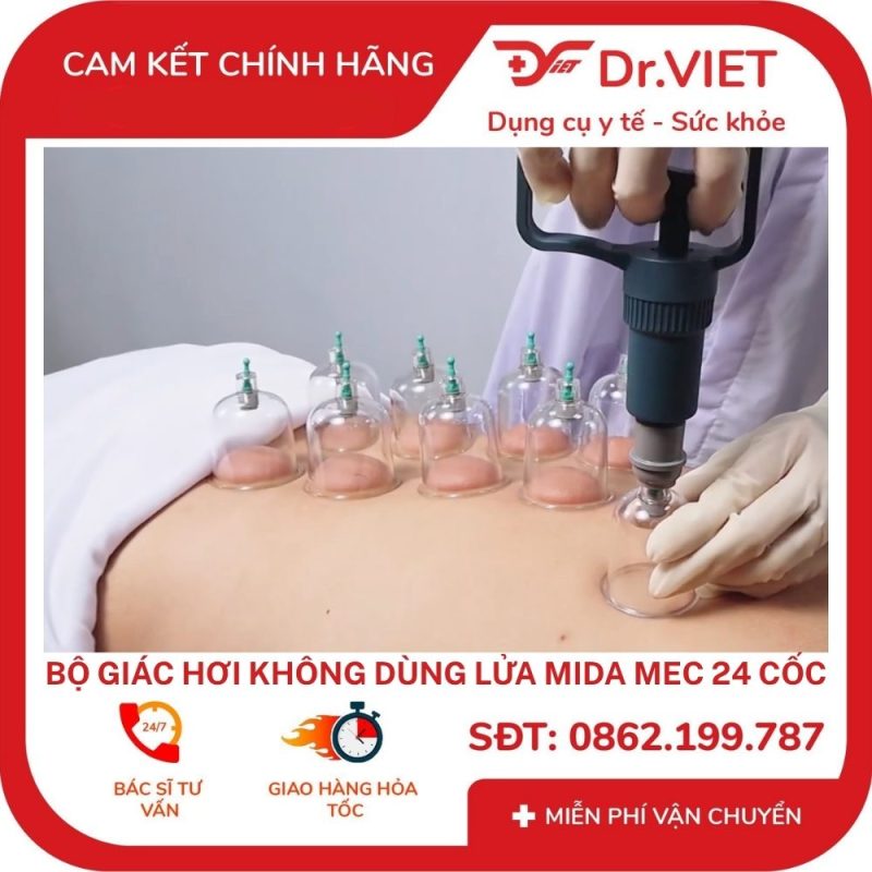 Giác hơi tại nhà giảm đau mỏi lưng