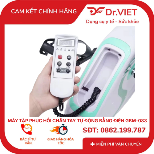 Máy tập phục hồi chân tay GBM-083 - Máy dành cho người già - Máy hỗ trợ phục hồi sau tai biến