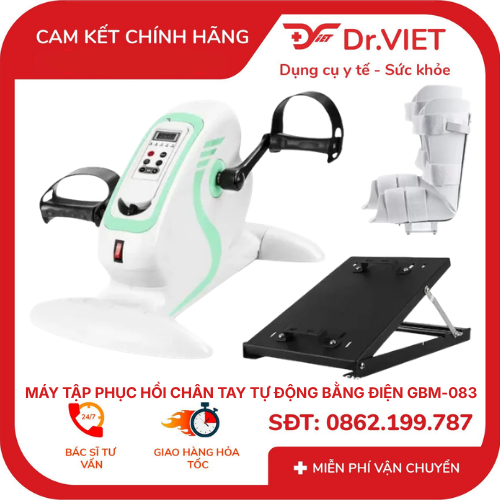Máy tập phục hồi chân tay GBM-083 - Máy dành cho người già - Máy hỗ trợ phục hồi sau tai biến
