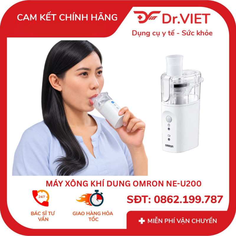 MÁY XÔNG KHÍ DUNG DẠNG LƯỚI OMRON NE-U200