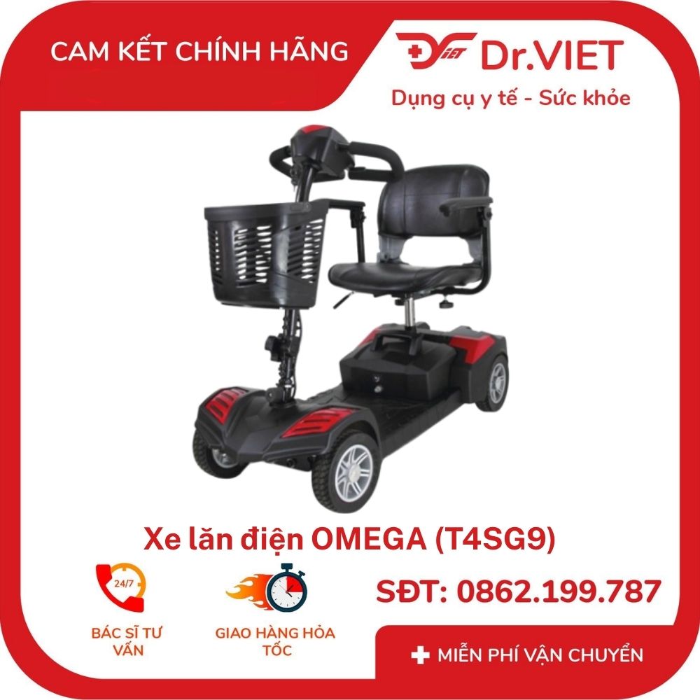 xe lăn điện omega t4sg9 11 Xe lăn điện OMEGA T4SG9