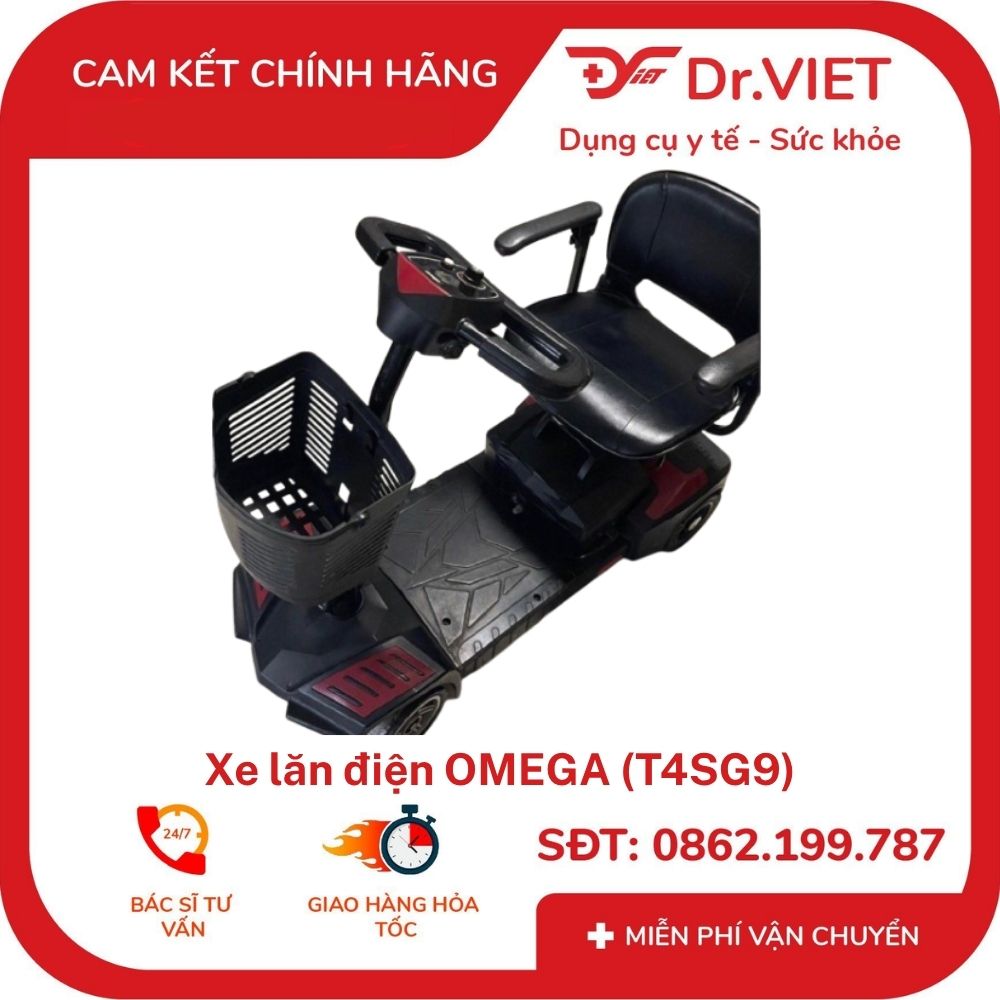 xe lăn điện omega t4sg9 8 Xe lăn điện OMEGA T4SG9