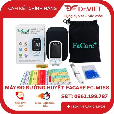 Máy đo đường huyết 5 in 1 FaCare FC-M168