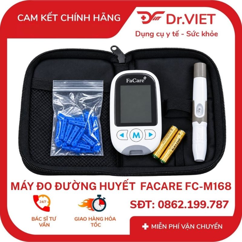 Máy đo đường huyết 5 in 1 FaCare FC-M168