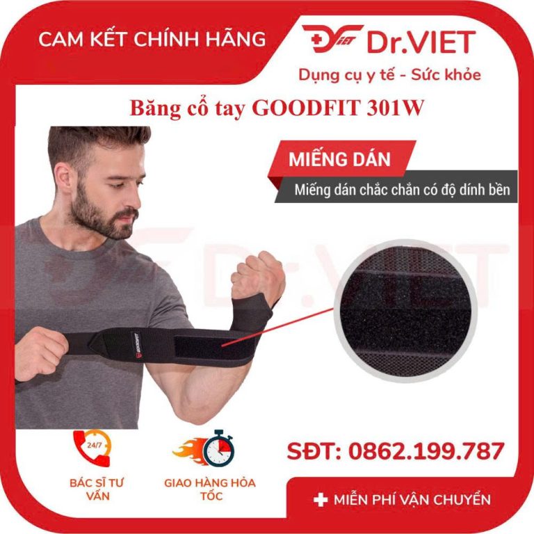 Băng Cổ Tay Goodfit 301W